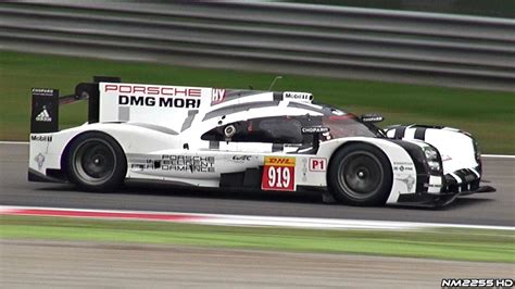 Porsche Hybrid Lmp H Le Mans Car Testing Track Pure Sounds