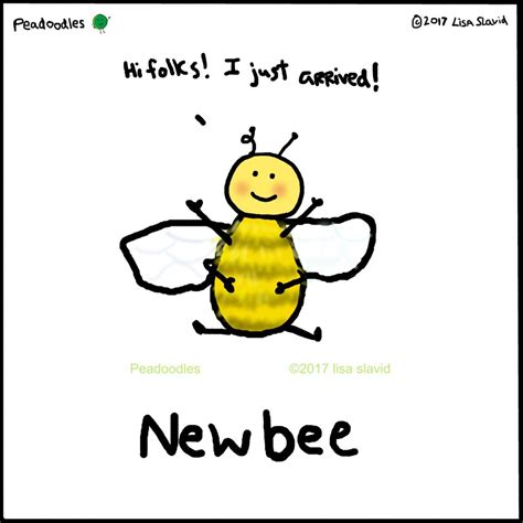 Funny Pun New Bee Bee Puns Nerdy Puns Bee Humor