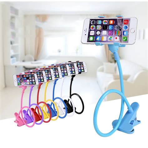 2016 New Universal Long Arm Lazy Mobile Phone Gooseneck Stand Holder