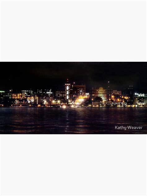 Skyline At Night Erie Pa Photographic Print For Sale By Kdxweaver