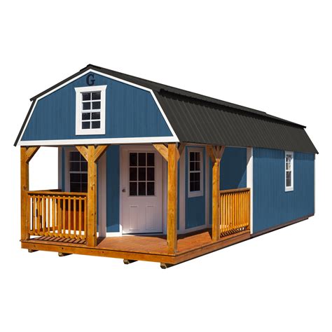 Wraparound Porch Lofted Barn Cabin