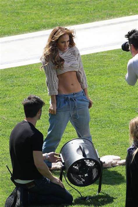 New Pix Jennifer Lopez On A Photoshoot Set In La Jennifer Lopez