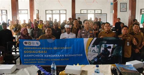 Poltrada Bali Melaksanakan Pengabdian Kepada Masyarakat Di Desa