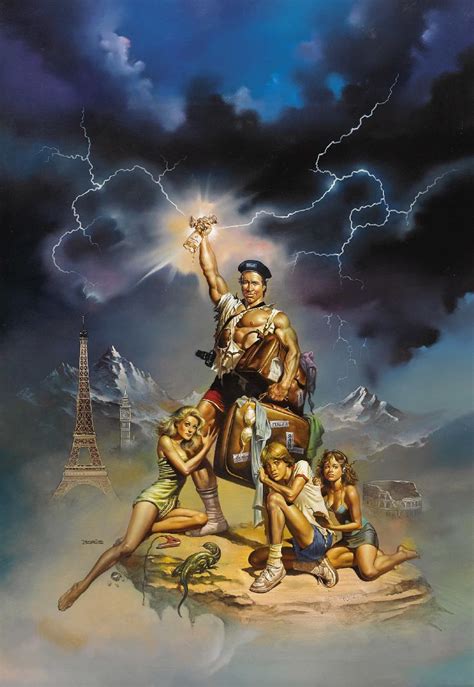 Film Poster Art For National Lampoons European Vacation