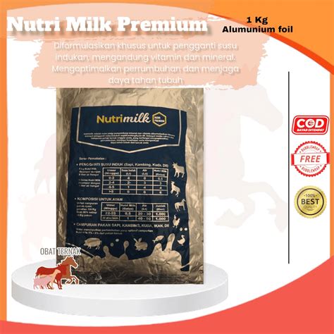 Jual Susu Nutri Milk 1 Kg Pengganti Susu Indukan Untuk Anak Kambing