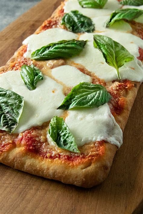 Skip the sauce when making flatbread pizza, because it can make the thin crusts soggy. Easy Margherita Flatbread Pizza with Homemade Sauce