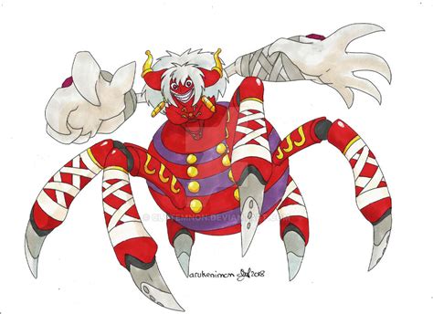 Digimon Arukenimon By Clytemnon On Deviantart
