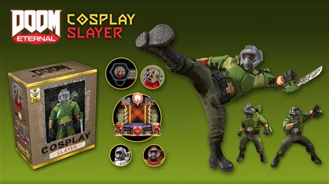 Doom Eternal Cosplay Slayer Master Collection Keymailer