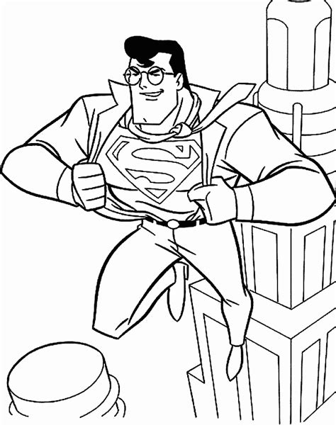 The children's tv series cocomelon: Superman Coloring pages ~ Free Printable Coloring Pages ...
