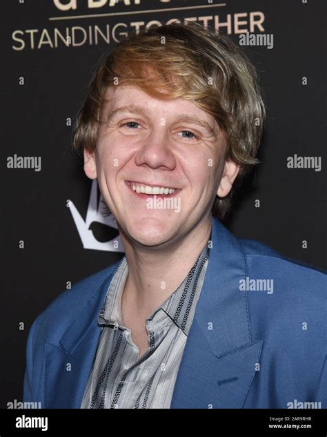 january 25 2020 beverly hills ca usa josh thomas attends g day usa 2020 standing together