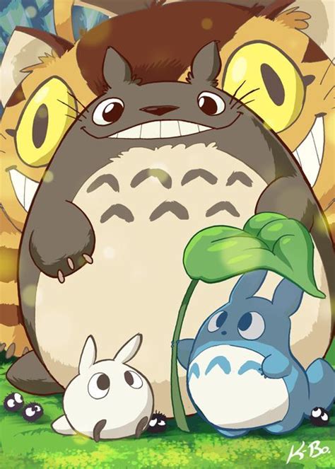 My Neighbor Totoro Totoro Totoro Imagenes Dibujos Kawaii
