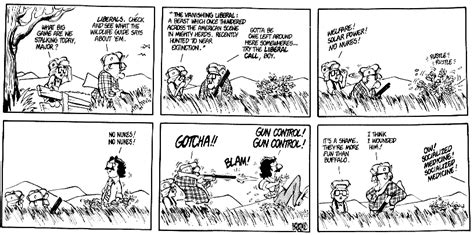 Of A Kind Bloom County Comic Strips Themed In Trios