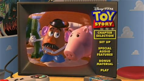 Toy Story Disc 1 Dvd Menu Walkthrough Youtube