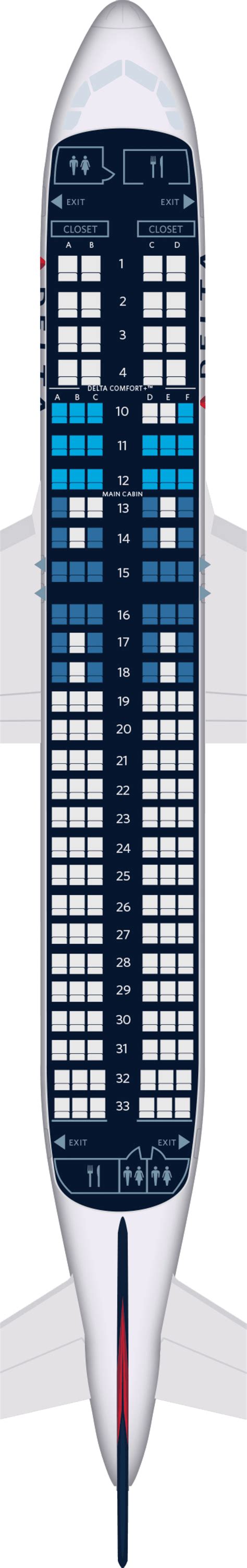 Airbus A320 Seat Chart