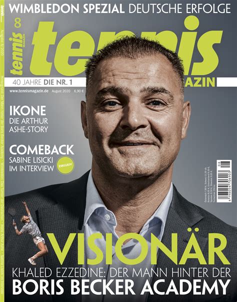 Allerdings nicht in den wochen, in denen turniere über zwei wochen laufen (grand. tennis MAGAZIN 8/2020 - Khaled Ezzedine: Der Mann hinter ...