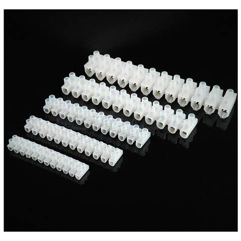Plastic Terminal Block Wire Connector 5a 10a Dual Row 12 Positions