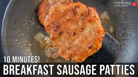 Turkeychicken Breakfast Sausage Patties Step By Step Easy Breakfast