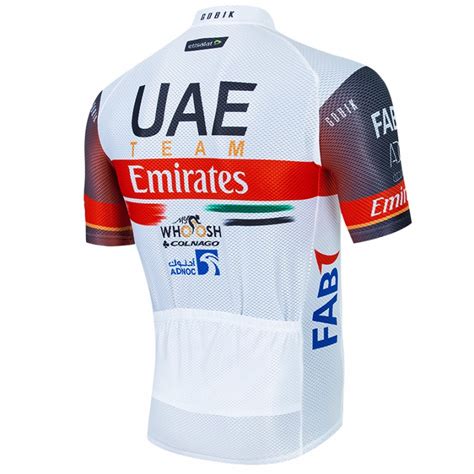 Maillot Vélo équipe Pro Uae Emirates 2022 Aero Mesh