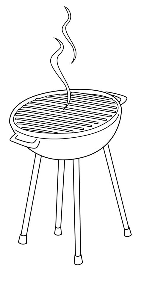 Cookout Clipart Black And White