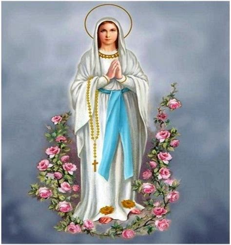 Lbumes Foto Oracion A La Virgen De Lourdes Por La Salud Mirada Tensa