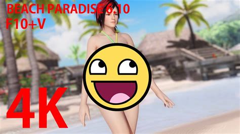 Doa5lr Beach Paradise 610 4k F10v Movie Youtube
