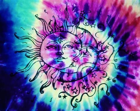 Sun And Moon Hippie Wallpaper Laptop Art Scalawag