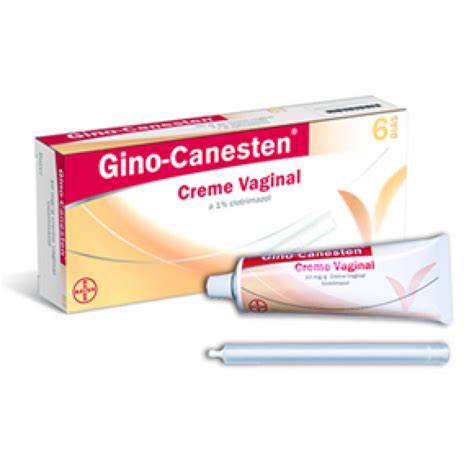 Gino Canesten 10 mg g 50 g creme vaginal Farmácia Virtual