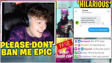 Clix Trolls Epic Games And Viewers With Fake Cash Cup Then This Happened Fortnite Funny Moments