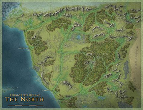 Forgotten Realms Sword Coast Map United Airlines And Travelling