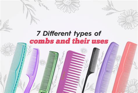 7 Different Types Of Hair Combs And Their Uses Zodiac Combs