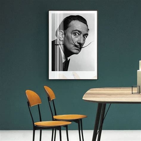 Salvador Dali Wall Art Posters And Prints Spanish Artist Black White