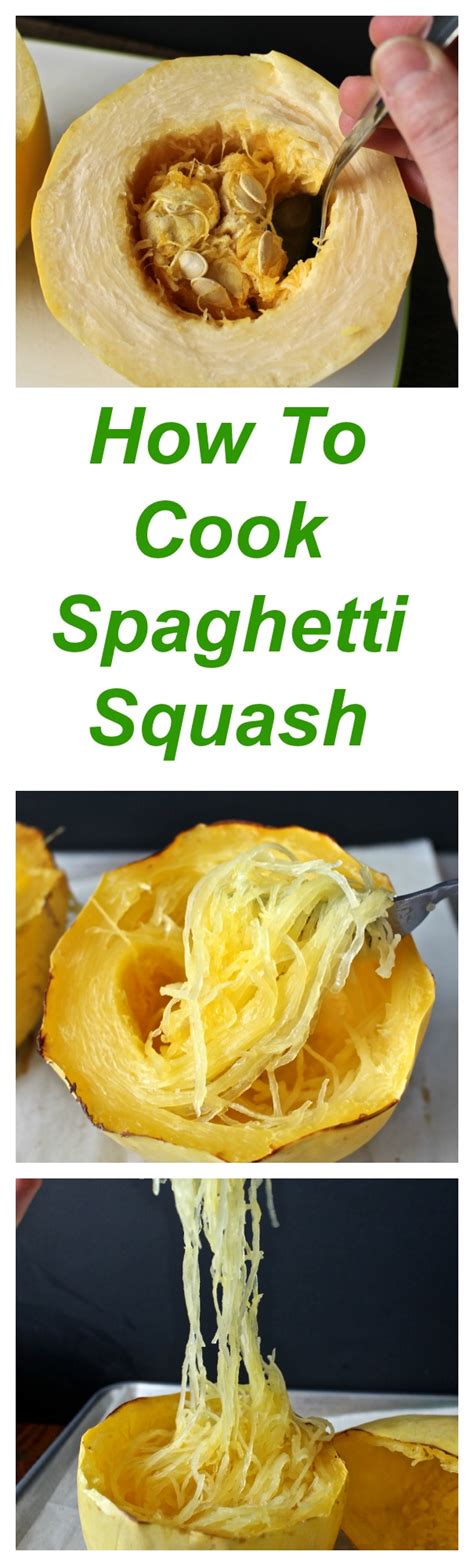 Baking your spaghetti squash whole means you cut open the squash after its skin has softened in the oven. How To Cook Spaghetti Squash - Jay's Baking Me Crazy