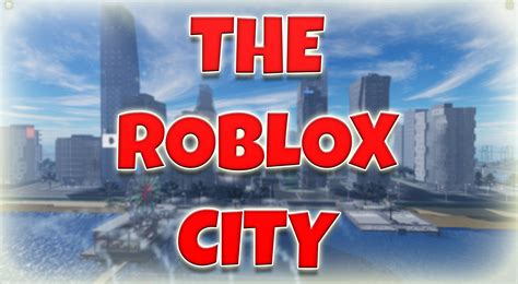 Artstation Roblox City Thumbnail