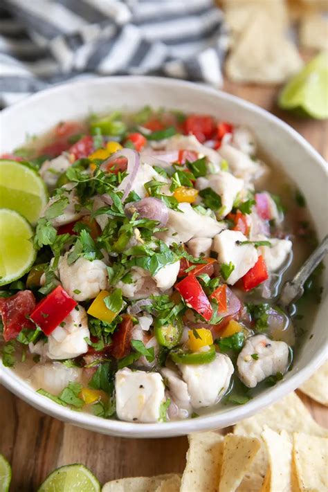 Fish Ceviche Recipe How To Make Ceviche The Forked Spoon
