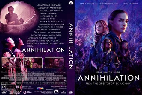 Annihilation Dvd Custom Cover Dvd Cover Design Custom Dvd Dvd Covers