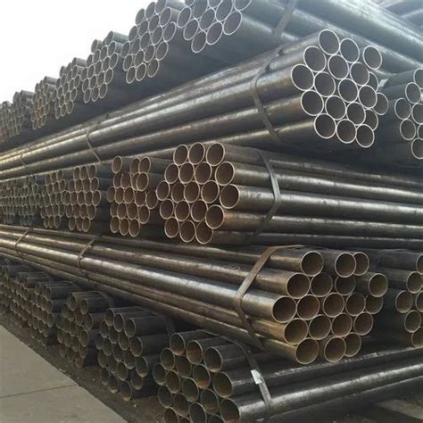 Polished 6 Inch Mild Steel Round Pipe Material Grade EN8 At Rs 65 Kg