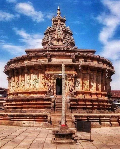 Sringeris Vidyashankara Temple Karnataka This Temple Was Built In