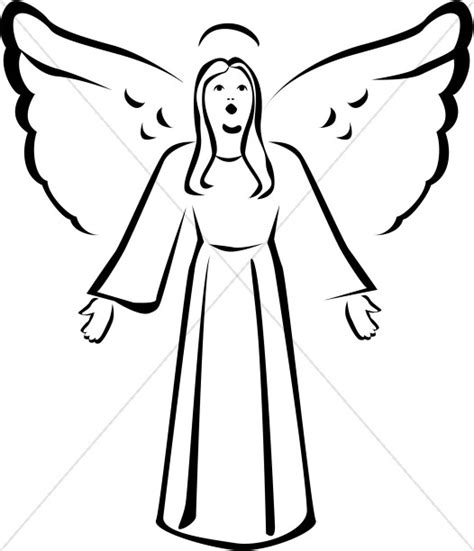 Angel Black And White Clipart 20 Free Cliparts Download Images On