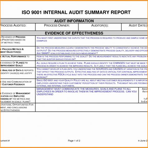 Stunning How To Write An Internal Audit Report Sample Introduction A