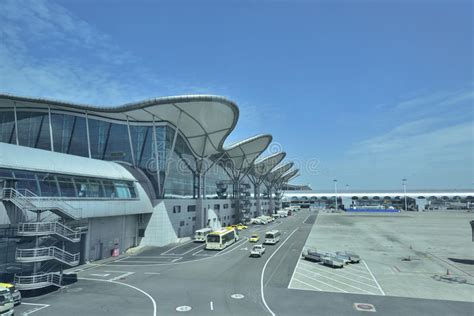Chongqing Airport Panorama Stock Photo Image Of Airfield