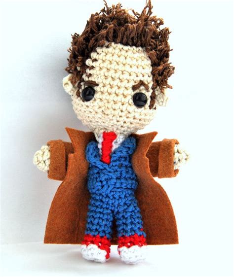 Tenth Doctor Amigurumi Pattern Doctor Who Manualidades Croché