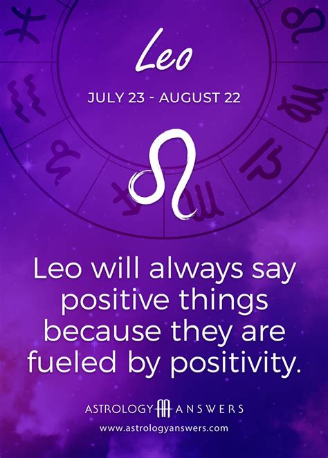 Leo Daily Horoscope AstrologyAnswers Com Leo Zodiac Facts Leo