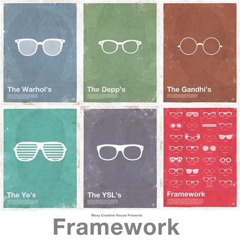 Glasses Frame Poster General Optician Advertising Ads Creative