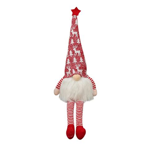 christmas decorations christmas luminous rudolph faceless plush doll doll decoration props dwarf