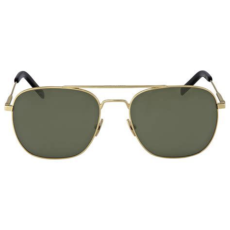 Yves Saint Laurent Gold Aviator Sunglasses Yves Saint Laurent Sunglasses Jomashop