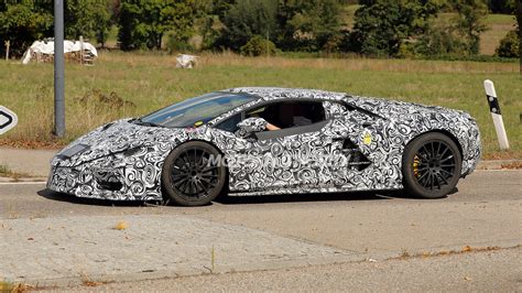 Spy Shots 2023 Lamborghini Aventador Successor Spotted