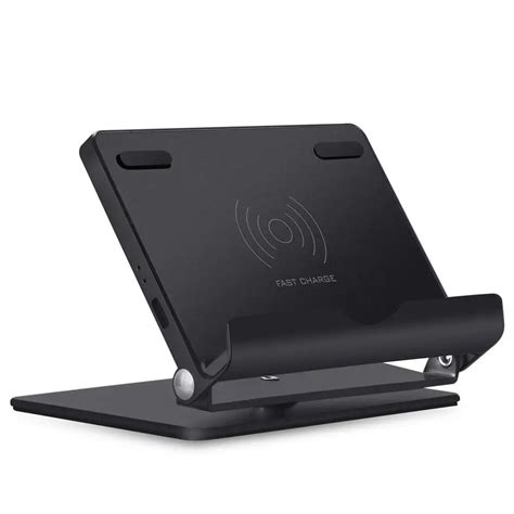 Buy New Fast Qi Wireless Charger Stand Aluminum Multi
