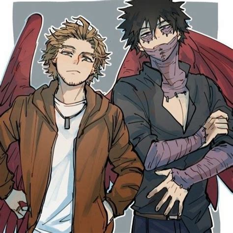 Bnha Hawks And Dabi Manga Double Agent My Hero Academia