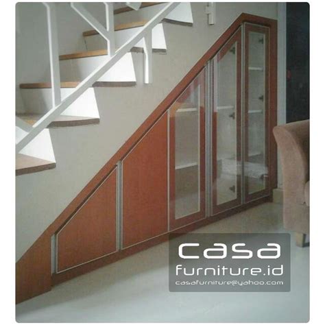 Anda bisa mendapatkan harga lemari aluminium di angka rp. Lemari Bawah Tangga Custom Furniture Minimalis, Perabotan ...