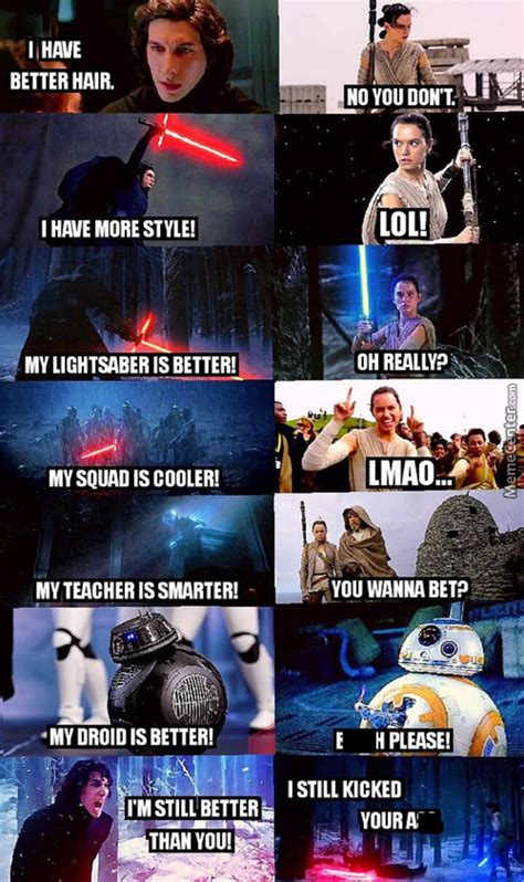 We strongly advise you to really watch the movies first, as the. 30 Hilarious Rey Memes That Only A True Star Wars Fan Will ...